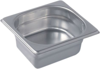 TRAY ST./STEEL GN 1/6 176x162xH65 mm
