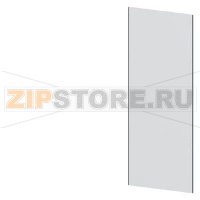 SIVACON, side panel / rear panel, Closed, IP55, H: 2200 mm, W: 800 mm, RAL 7035 Siemens 8MF1280-2UW61-1C