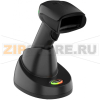 сканер штрих-кода, считыватель 1D/2D/PDF417, SR focus, кабель USB 3м (CBL-500-300-S00), защита IP41, выдерживает падение с небольшой высоты (до 1.5м), есть подставка CCB10-010BT-07N-BF