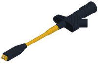 Щуп тестовый 4 мм, черный Hirschmann KLEPS 2800 BLACK