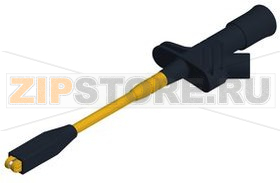 Щуп тестовый 4 мм, черный Hirschmann KLEPS 2800 BLACK 