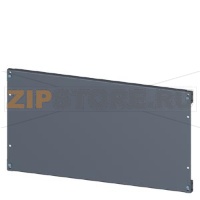 SIVACON, mounting plate, mounting with bracket, H: 400 mm, W: 800 mm, zinc-plated Siemens 8MF1480-2AM02-0