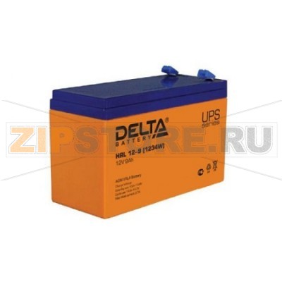 Delta HRL 12-9 (1234W) Свинцово-кислотный аккумулятор (АКБ) Delta HRL 12-9 (1234W): Напряжение - 12 В; Емкость - 9 Ач; Габариты: 151 мм x 65 мм x 100 мм, Вес: 2,8 кгТехнология аккумулятора: AGM VRLA Battery
