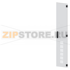 SIVACON, door, on the right, ventilated, IP20, H: 1800 mm, W: 300 mm, RAL 7035, Protection class 1 Siemens 8MF1830-2UT14-1BA2 