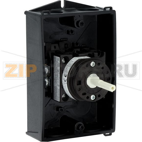 Выключатели главные, T0, 20 A, 2 модуля, 3-полюсн Eaton T0-2-1/I1/SVB-SW 
