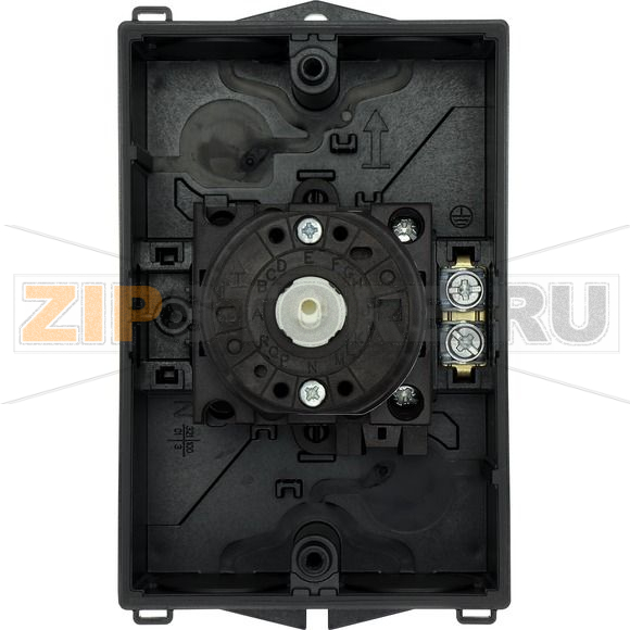 Выключатели главные, T0, 20 A, 2 модуля, 3-полюсн Eaton T0-2-1/I1/SVB-SW 