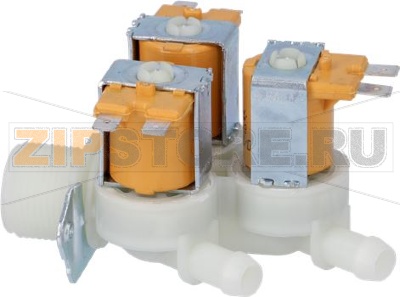 ТРЕХХОДОВОЙ ВОДЯНОЙ ЭЛЕКТРОМАГНИТНЫЙ КЛАПАН 180° - 24 В 