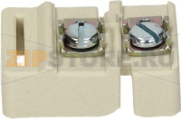 2-ПОЛЮСНАЯ КЕРАМИЧЕСКАЯ КЛЕММНАЯ КОЛОДКА