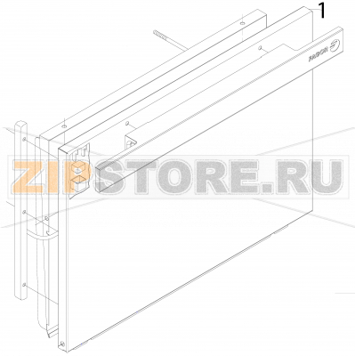 Compl. door reverse Fagor AD-48 C Compl. door reverse Fagor AD-48 CЗапчасть на деталировке под номером: 1Название запчасти Fagor на английском языке: Compl. door reverse AD-48 C.