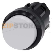 АКТУАТОР КНОПКИ, 22MM, КРУГЛ., ПЛАСТИК, КНОПКА БЕЛАЯ ВЫСТУПАЮЩАЯ, БЕЗ ФИКСАЦИИ, С ГРАВИРОВКОЙ ЛАЗЕРОМ, НИЖНИЙ РЕГИСТР Siemens 3SU1000-0BB60-0AA0-Z&nbsp;Y12