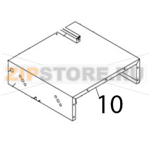 Bore bottom lamina Airhot CT-300 Bore bottom lamina Airhot CT-300Запчасть на деталировке под номером: 10