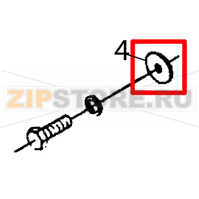 Washer Ø 23xØ6,5x2 Fagor HMM-6/11 Washer Ø 23xØ6,5x2 Fagor HMM-6/11Запчасть на деталировке под номером: 4Название запчасти Fagor на английском языке: Washer Ø 23xØ6,5x2 HMM-6/11.