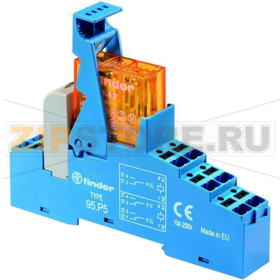 Модуль реле интерфейсный 24 V (DC), 16 A Finder 48.P6.7.024.0050 