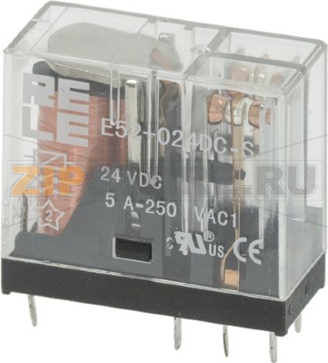 RELAY 24VDC 2CO 250V 5A 
