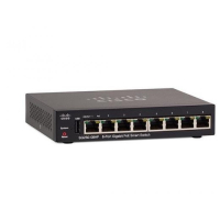 Коммутатор 1 Гб/с, 8 портов, RJ-45 Cisco SG250-08HP-K9-EU