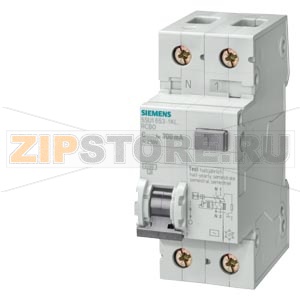 ДИФФ.АВТОМАТ ТИП AC (WS), D=70 MM, N СЛЕВА IFN 30MA, 4.5KA, 1+N-ПОЛ. C 20A Siemens 5SU1353-1KL20 