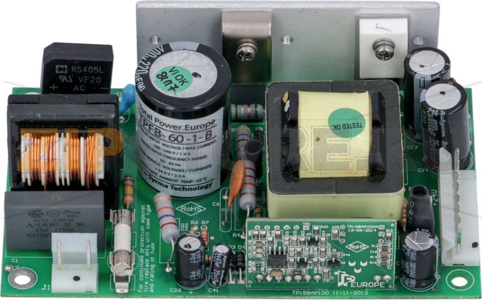 СИЛОВАЯ ПЛАТА 24VDC 60W 