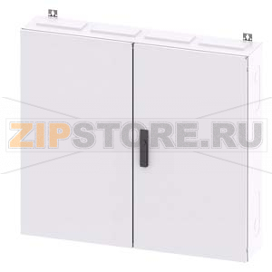ALPHA 400, wall-mounted cabinet, IP43, Protection class 2, H: 950 mm, W: 1050 mm, T: 210 mm, RAL 9016 Siemens 8GK1132-4KA42 