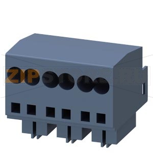 СИЛОВЫЕ КЛЕММЫ (ПОДКЛЮЧЕНИЕ СИЛОВЫХ КЛЕММ: ПРУЖИННОЕ) Siemens 3RA6920-2A 