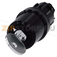 АКТУАТОР ПОВОРОТНОГО ПЕРЕКЛЮЧАТЕЛЯ С КЛЮЧОМ CES, 22MM, КРУГЛ., ПЛАСТИК, НОМЕР ЗАМКА SSG10, С 2 КЛЮЧАМИ, 2 КОММУТАЦИОННЫХ ПОЛОЖЕНИЯ: O-I, С ФИКСАЦИЕЙ, УГОЛ ПОВОРОТА РУКОЯТКИ 90 ГРАД.: 10:30Ч. /13:30Ч., ПОЛОЖЕНИЕ ИЗЪЯТИЯ КЛЮЧА: O Siemens 3SU1000-5BF01-0AA0