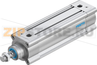 Пневмоцилиндр стандартный Festo DSBC-63-150-PPVA-N3 