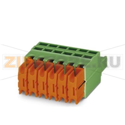 Вилочная часть Phoenix Contact QC 1/ 3-ST-BUS Номинальный ток: 10 А, Расчетное напряжение (III/2): 630 В, Полюсов: 3, Размер шага: 5 мм, Технология подключения: QUICKON (непосредственное подсоединение проводников), Цвет: зеленый, Поверхность контакта: олово, Штекер позволяет надежно соединять модули между собой.Минимальный заказ: 50 шт.Упаковка: 50 шт.