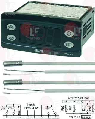 ТЕРМОСТАТ ELIWELL ID PLUS 974 