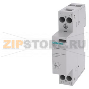 INSTA КОНТАКТОР С 2 NC CONTACTS CONTACT FOR AC 230, 400V 20A ACTIVATION ACDC24V Siemens 5TT5002-2 