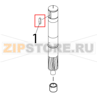 Key B8x7x20 Bear Varimixer AR80 VL-1S