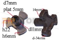 CROCIERA ROLLER PIATTO CANDY 49006055