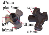 CROCIERA ROLLER PIATTO CANDY 49006055