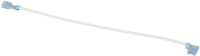 WIRE, JUMPER, 16AWG, WHITE, 10IN L,