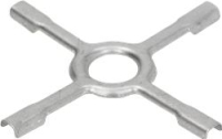 REDUCER TRIVET CROSS ALUMINIZED