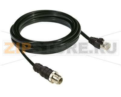 Кабель соединительный 3 м, М8, угловой Schneider Electric TCSXCNEXNX3V 