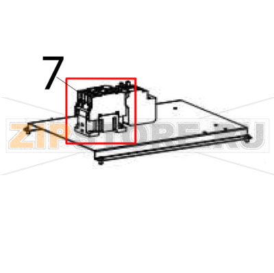 A.C. contactor Hurakan HKN-10SN A.C. contactor Hurakan HKN-10SNЗапчасть на деталировке под номером: 7
