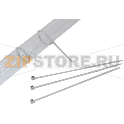Стяжки кабельные 202 мм, синие, 100 шт HellermannTyton MCTS200-PPMP BU 