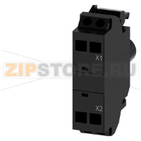 МОДУЛЬ ПОДСВЕТКИ С ИНТЕГРИРОВАННЫМ СВЕТОДИОДОМ 24В AC/DC, ЖЁЛТЫЙ СВЕТ, ПРУЖИННЫЕ КЛЕММЫ, ДЛЯ МОНТАЖА НА ДЕРЖАТЕЛЕ АКТУАТОРА Siemens 3SU1401-1BB30-3AA0