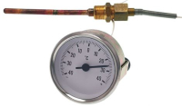 WHITE TEMPERATURE GAUGE -40+40°C