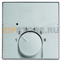 Накладка для терморегулятора, серебристый алюминий ABB 2CKA001710A4016