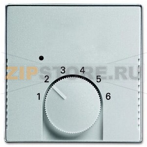 Накладка для терморегулятора, серебристый алюминий ABB 2CKA001710A4016 