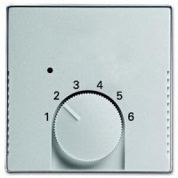 Накладка для терморегулятора, серебристый алюминий ABB 2CKA001710A4016