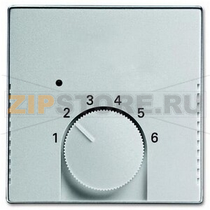 Накладка для терморегулятора, серебристый алюминий ABB 2CKA001710A4016 