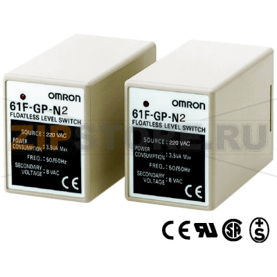 Реле контрольно-измерительное Omron 61F-GP-N2 110VAC 