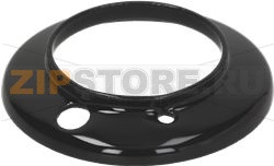 BURNER COVER RING ENAMELLED BLACK 