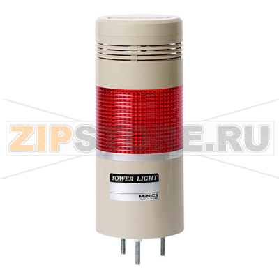 Колонна сигнальная, светодиодная, пластиковая, Ø: 86 мм Autonics MP8C-B1FF-R 