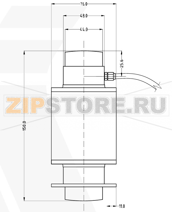 Тензодатчик с модулем Keli ZSFY 50t 