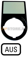 Держатель + шильдик, AUS Eaton M22S-ST-D5