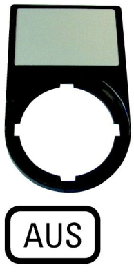 Держатель + шильдик, AUS Eaton M22S-ST-D5 