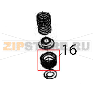 Push panel sheath Hurakan HKN-ME709 Push panel sheath Hurakan HKN-ME709Запчасть на деталировке под номером: 16