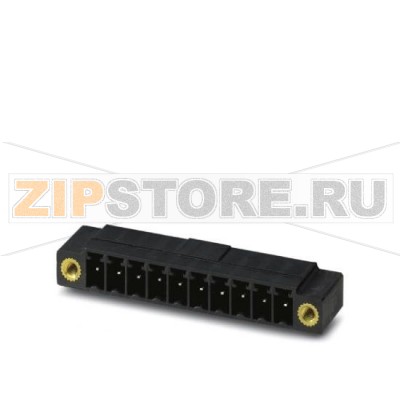 Ответная часть разъема Phoenix Contact MC 1,5/ 4-GF-3,5 THT Номинальный ток: 8 А, Расчетное напряжение (III/2): 160 В, Полюсов: 4, Размер шага: 3,5 мм, Цвет: черный, Поверхность контакта: олово, Монтаж: SMD/THT/THR, Информация для пользователя и рекомендации по проектированию процесса технологии сквозного печатного монтажа находится на сайте: http://www.combicon.com.Минимальный заказ: 50 шт.Упаковка: 50 шт.